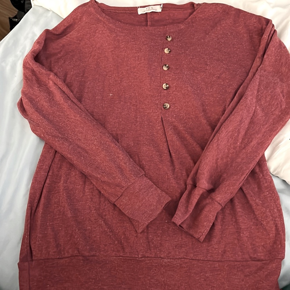 Soft Burgundy top